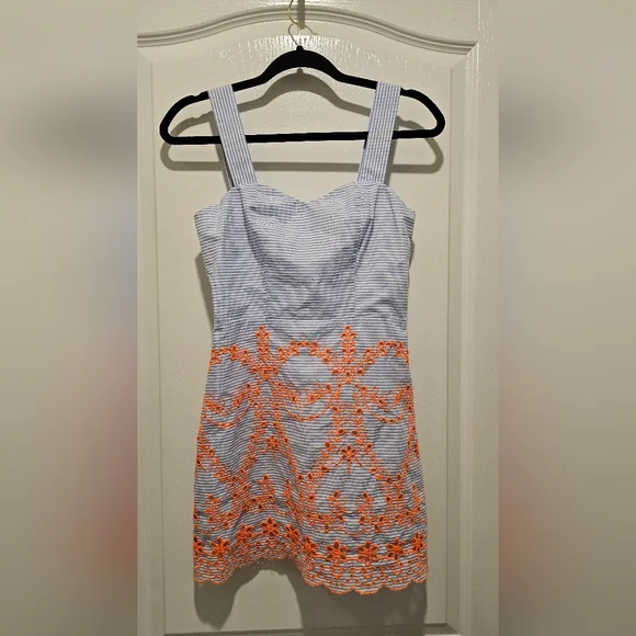 Tularosa | Dresses | Ari Embroidered Dress In Blue Orange Tularosa | Poshmark Tularosa | Dresses | Ari Embroidered Dress In Blue Orange Tularosa | Poshmark